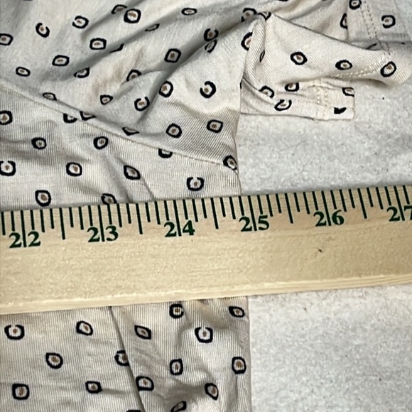 Lane Bryant Womens Short Sleeve Blouse Ivory Size 18/20 - Picture 7 of 7